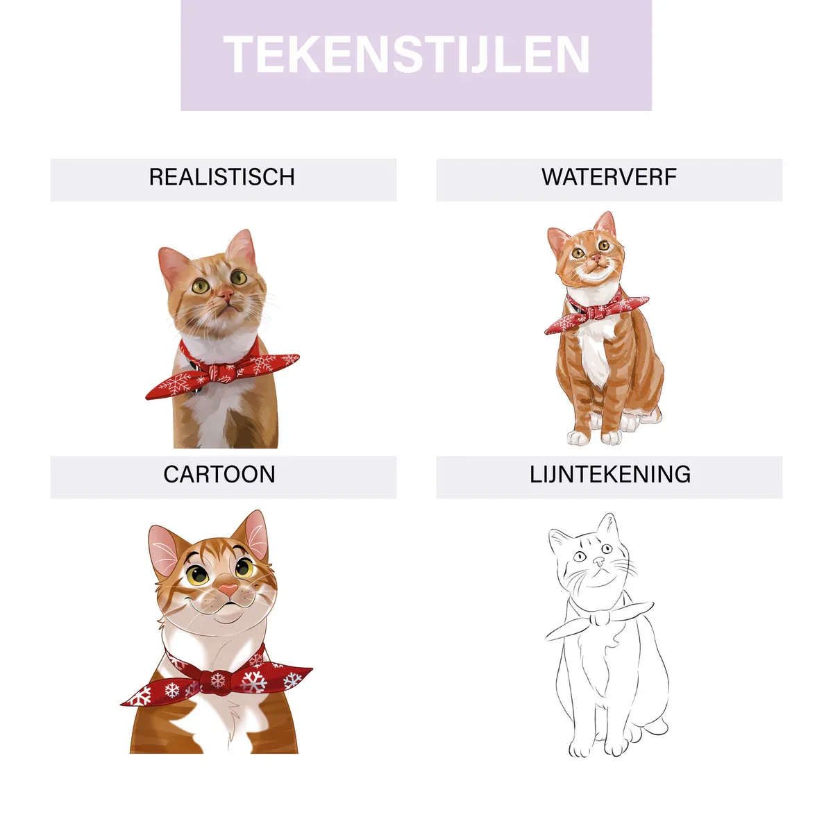 Lijntekening van een kat als stijlvol kunstwerk